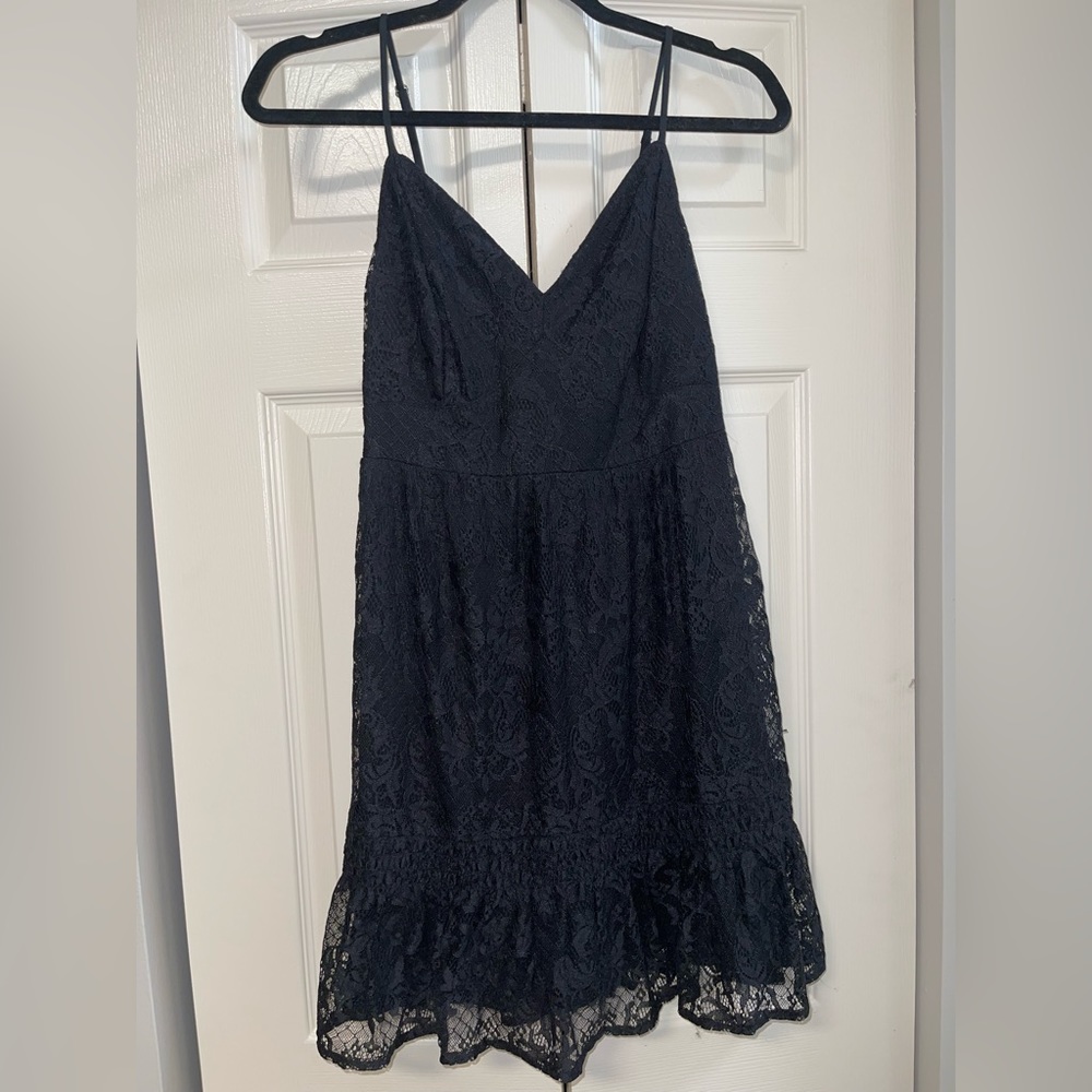 HOLLISTER Black Lace Sundress